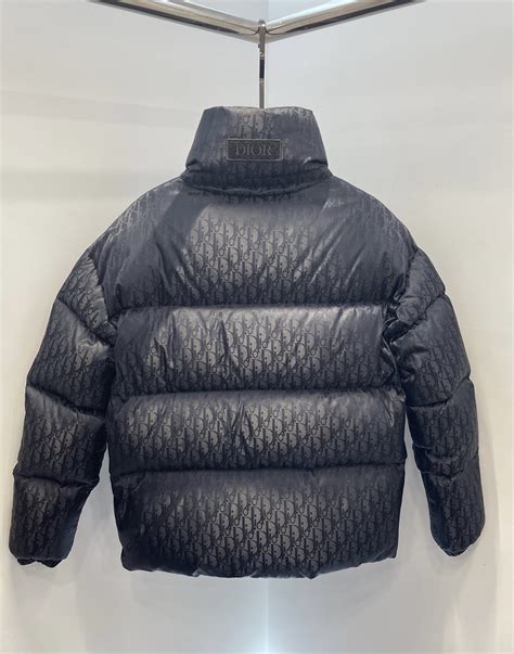 dior oblique oversized down jacket|Dior oblique jacquard.